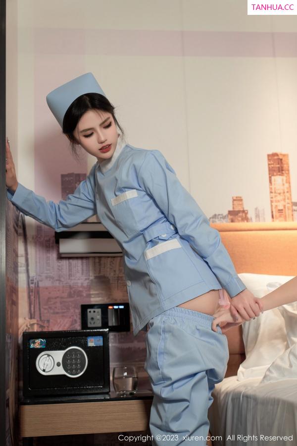 李浅浅  [XiuRen]高清写真图 2023.05.16 No.6745 浅浅Danny 护士服美腿第19张图片
